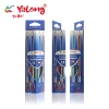 High-quality triangular designed wooden standard pencil with eraser for children HB pencils Application Scenario